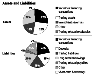 (ASSETS AND LIABILITIES PI CHART)