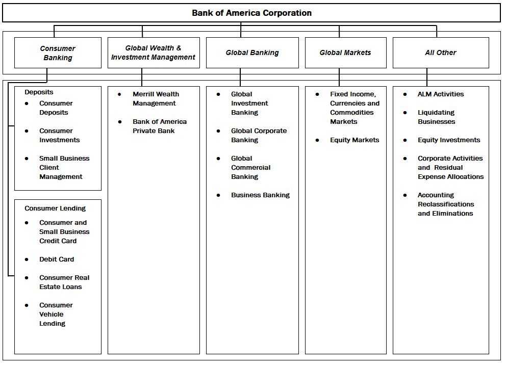 Operations by business segment graphic