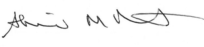 Alastair M. Borthwick signature