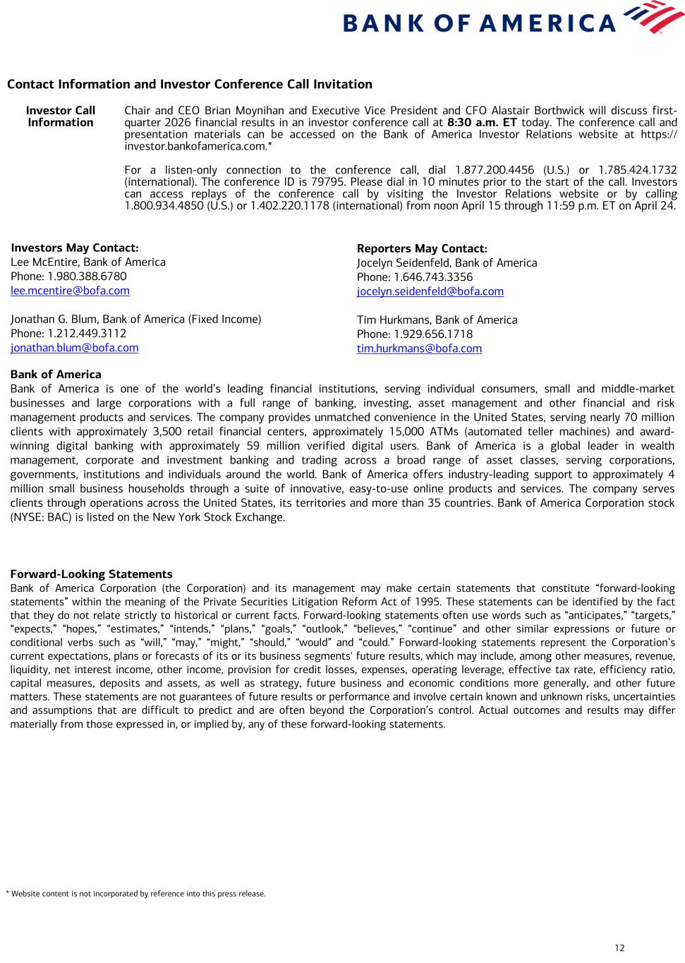 Accessible PDF of Ex 99.1 available under Documents dropdown menu when available.